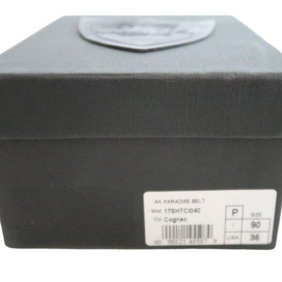 HTC HOLLYWOOD TRADING COMPANY Paradise print leather Belt sz 36 NWT - Picture 3 of 10